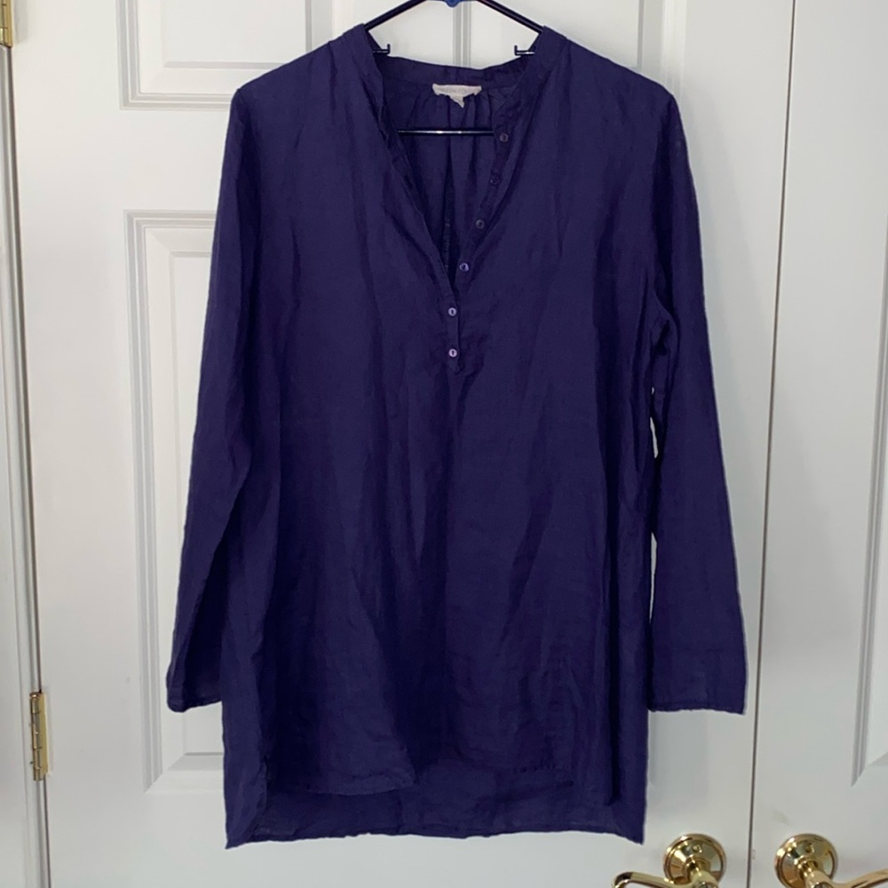 EILEEN FISHER 100% irish linen